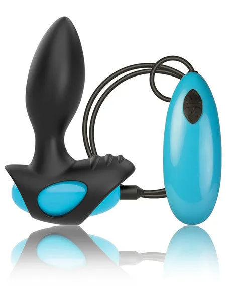Rocks Off Vibrators MenX Varex Black and Blue