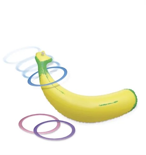 Sale Male Sex Toys Bachelorette Party Favors Inflatable Banana Ring Toss