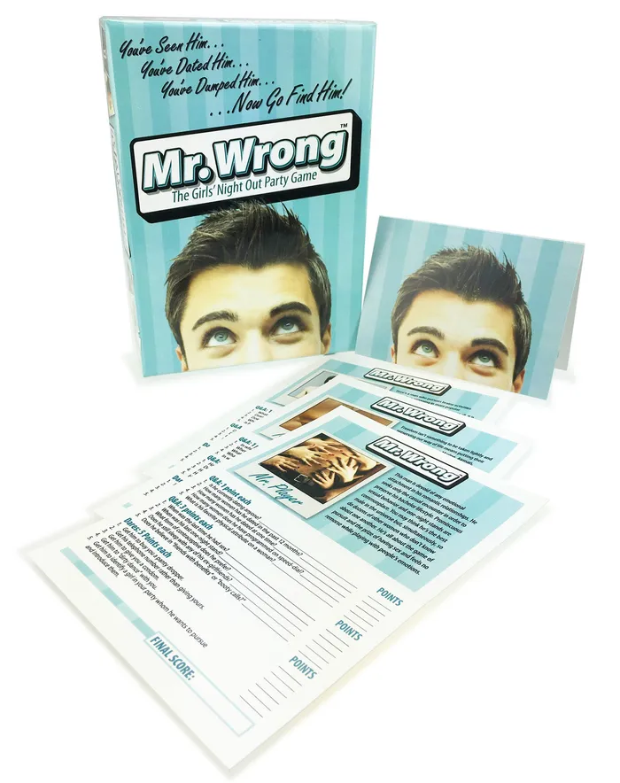 Sale Mr Wrong the Girls Night Out Party Game Games