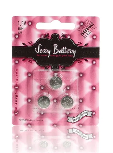 Sale Vibrators Sexy Battery LR44 3 Count Card