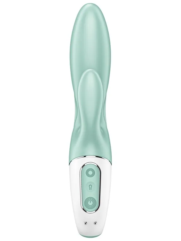 Satisfyer Air Pump Bunny 5 Connect App Light Green Satisfyer Vibrators Satisfyer Air Pump Bunny 5 Connect App Light Green Satisfyer Vibrators