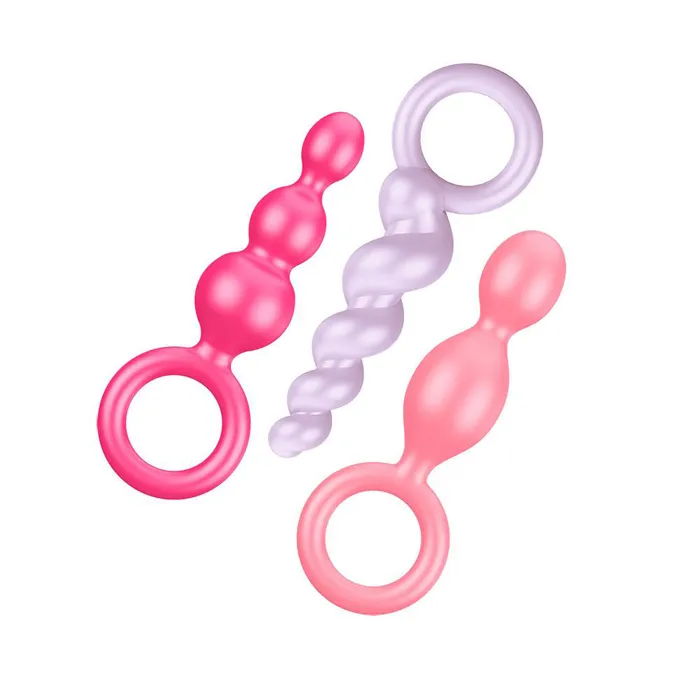 Satisfyer Pro Anal Satisfyer Booty Call Set Of 3 Multicolour Anal Plugs