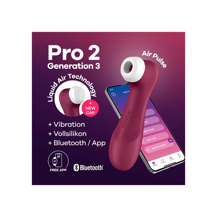 Satisfyer Pro Satisfyer Pro 2 Generation 3 with Air Tech and App Vibrators