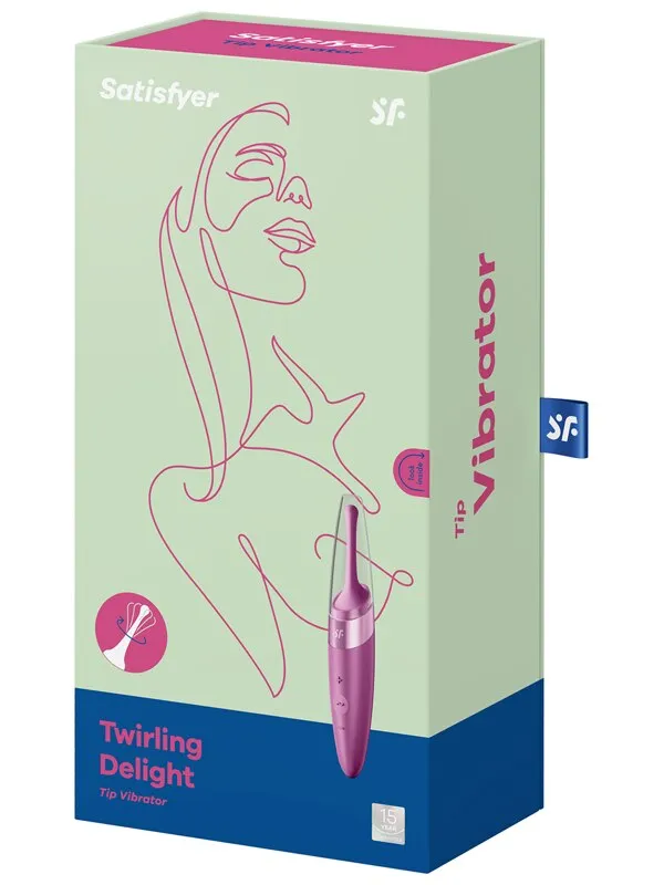 Satisfyer Vibrators Satisfyer Twirling Delight Rose Satisfyer Vibrators Satisfyer Twirling Delight Rose