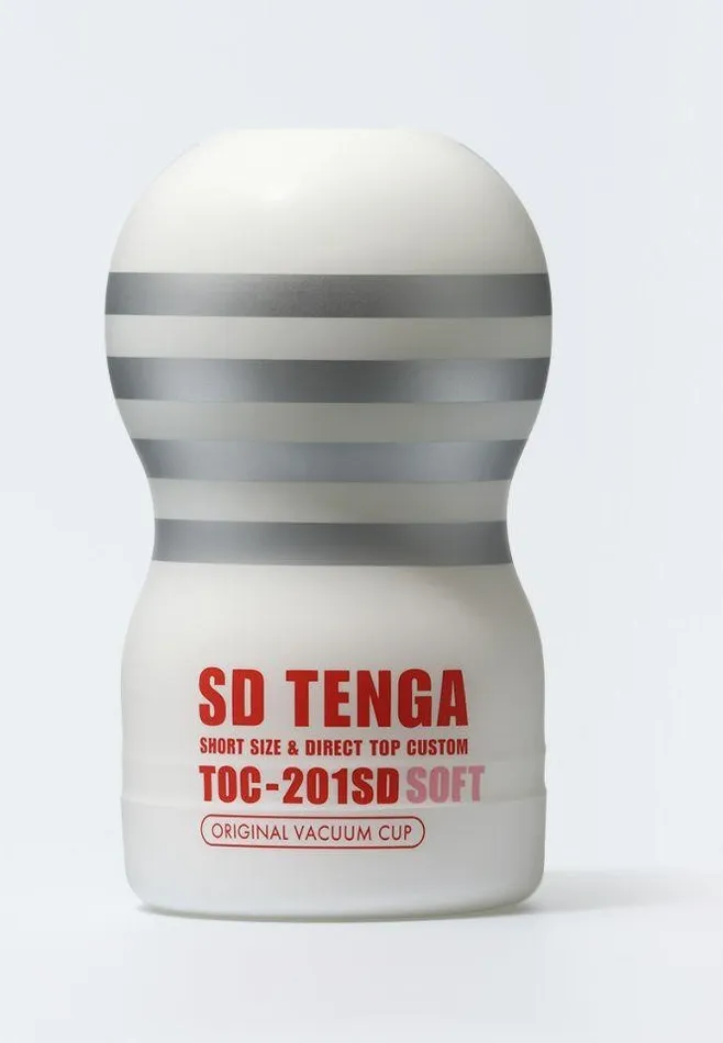 SD TENGA ORIGINAL VACUUM CUP GENTLE Soft Tenga Male Sex Toys