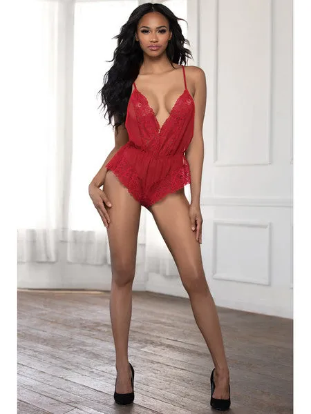 Seven Til Midnight Vibrators Rompers Jumpsuits STM11189RedL H