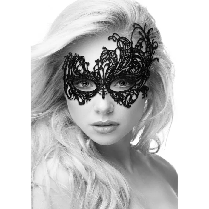 Shots Toys Couples Ouch Lace Eye Mask Royal