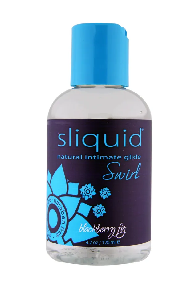 Sliquid Naturals Swirl Blackberry Fig 42 Fl Oz 124 ml Anal