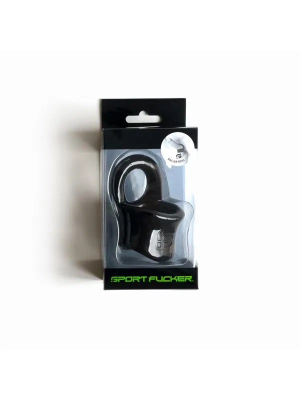 Sport Fucker Anal Baller Ring TPE Black Sport Fucker Anal Baller Ring TPE Black