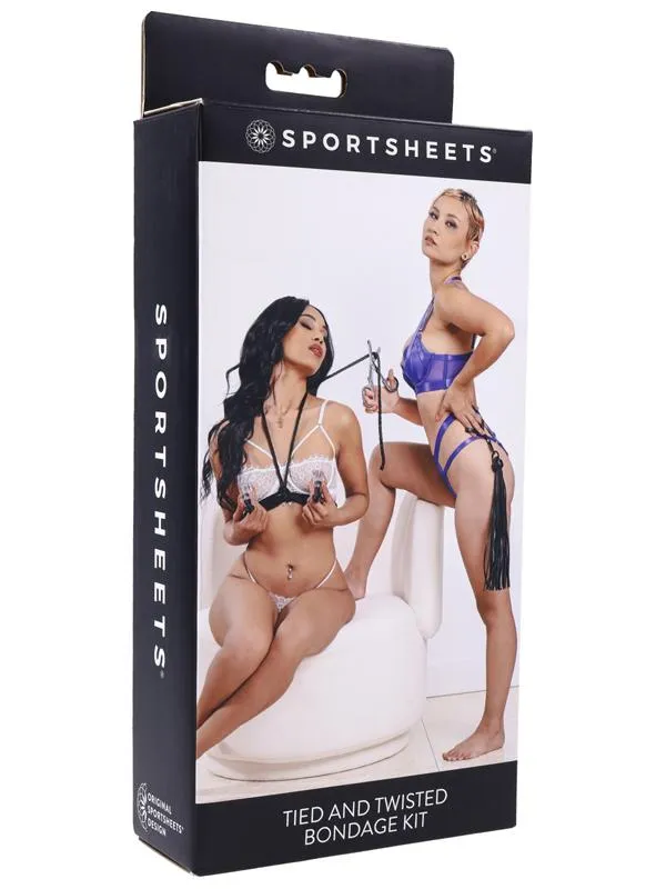Sportsheets Couples Tied and Twisted Bondage Kit Sportsheets Couples Tied and Twisted Bondage Kit