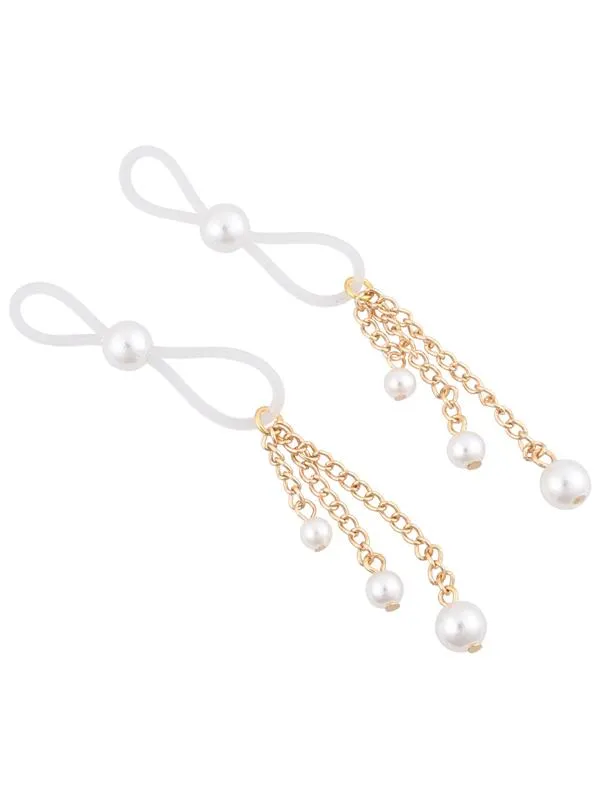 Sportsheets Sex and Mischief Pearl Nipple Ties Couples Sportsheets Sex and Mischief Pearl Nipple Ties Couples