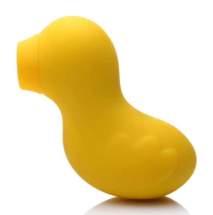 Sucky Ducky Silicone Clitoral Stimulator Yellow XR Brands Shegasm Female Sex Toys