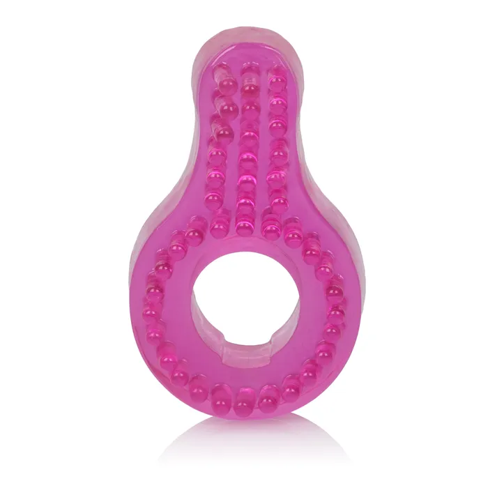 Super Stretch Enhancer Ring Pink CalExotics Male Sex Toys