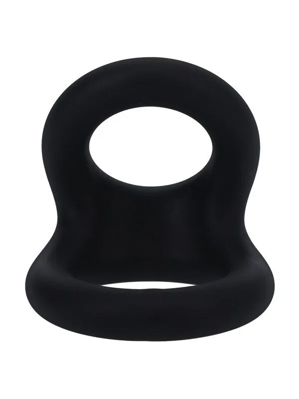 Tantus Male Sex Toys Uplift Silicone CRing Onyx