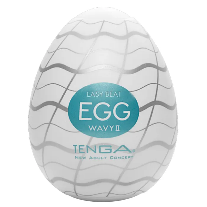 Tenga Male Sex Toys Tenga Wavy 2 Egg Masturbator