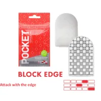 Tenga Pocket Tenga Block Edge Vibrators