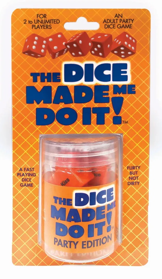 The Dice Made Me Do It Party Edition Little Genie Male Sex Toys