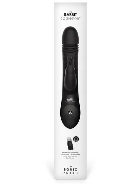 The Sonic Rabbit Black The Rabbit Company Vibrators