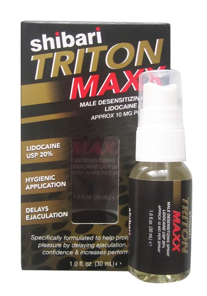 Triton Maxx Desensitizing Spray 1 Fl Oz 30 ml Voodoo Toys Vibrators