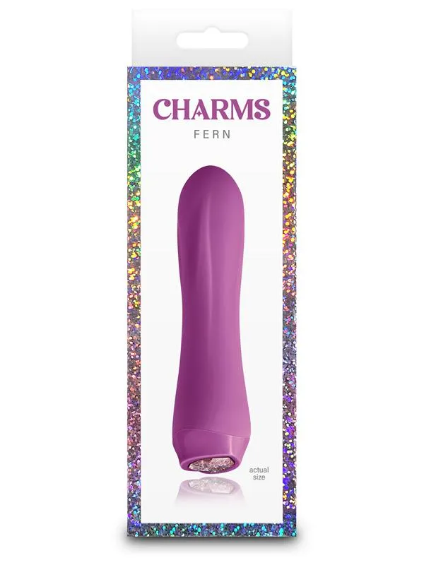 Vibrators Charms Fern Ruby NS Novelties Vibrators Charms Fern Ruby NS Novelties