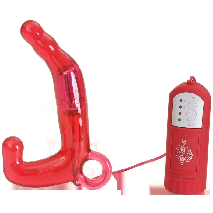Vibrators Doc Johnson Mens Pleasure Wand Red