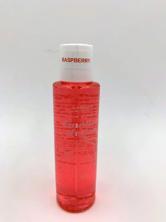Vibrators Emotion Lotion Raspberry 4 Fl Oz Emotion Lotion
