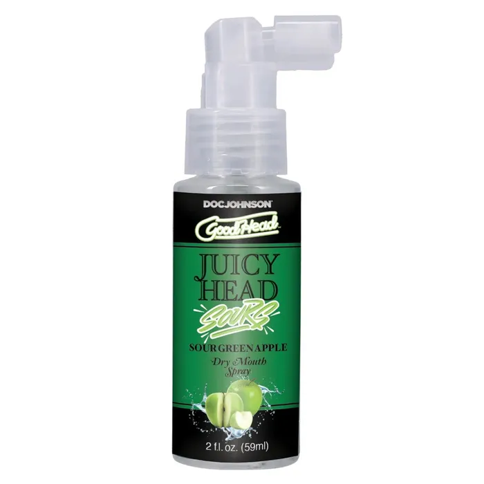 Vibrators GoodHead Juicy Dry Mouth Sour Apple 59ML Doc Johnson