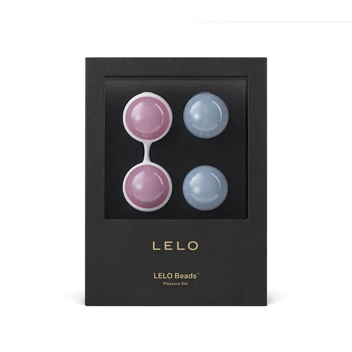 Vibrators Lelo Lelo Luna Beads Pink And Blue Vibrators Lelo Lelo Luna Beads Pink And Blue