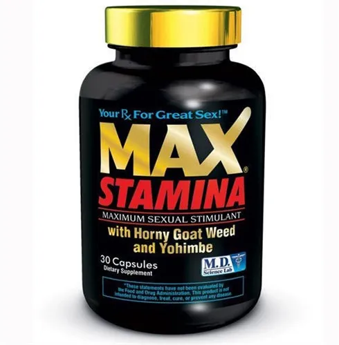 Vibrators MD Science Lab Max Stamina 30 Count Bottle