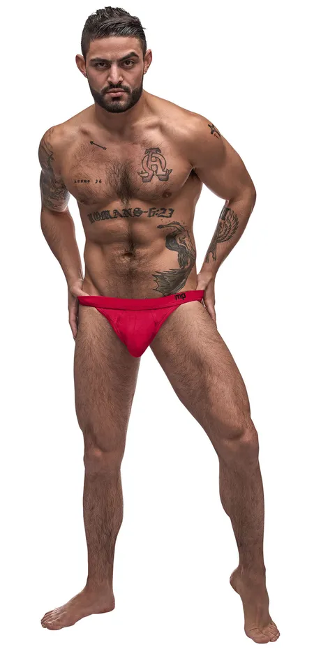 Vibrators Male Power Pure Comfort Bong Thong Red Sm