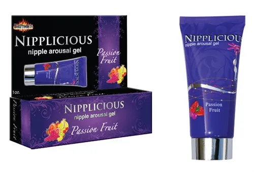 Vibrators Nipplicious 1 Fl Oz Passion Fruit Boxed Hott Products