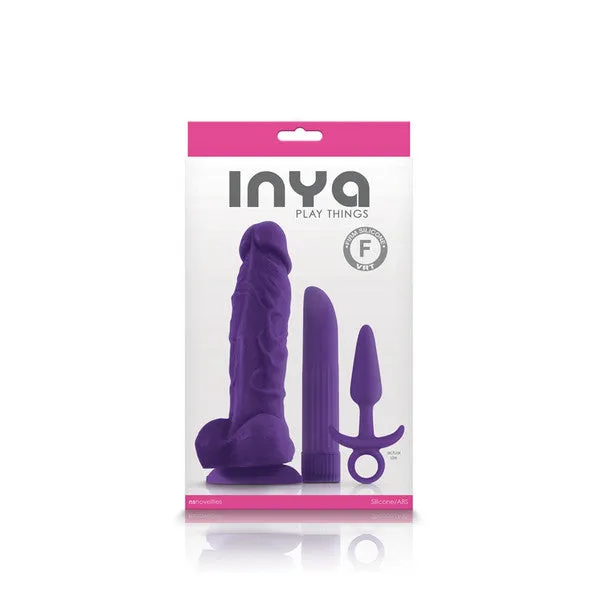 Vibrators NS Novelties INYA Play Things Purple Vibrators NS Novelties INYA Play Things Purple