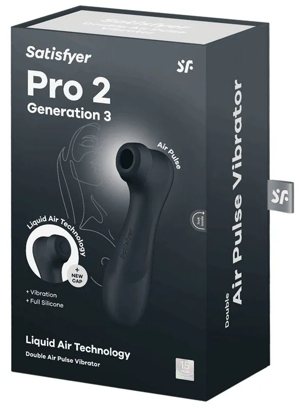 Vibrators Satisfyer Satisfyer Pro 2 G3 Liquid Vibration Dark Grey