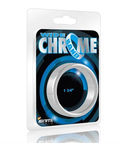 Vibrators SI Novelties Wide Chrome Band LR307 wc