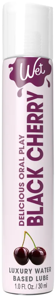 Wet Anal Wet Delicious Oral Play Black Cherry Waterbase Flavored Lubricant 1 Oz Wet Anal Wet Delicious Oral Play Black Cherry Waterbase Flavored Lubricant 1 Oz