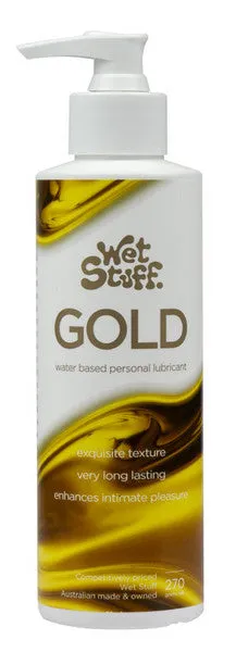 Wet Stuff Female Sex Toys Wet Stuff Gold 270g Pump