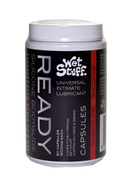 Wet Stuff Female Sex Toys Wet Stuff Ready Silicone Bodyglide Caps 60Jar