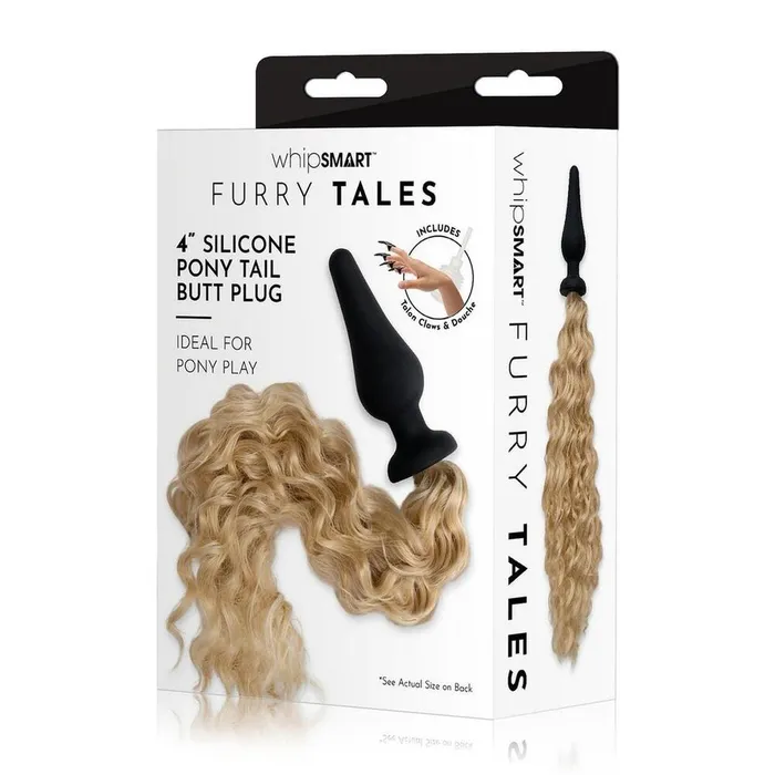 Whipsmart Anal Furry Tales Silicone Pony Tail Butt Plug Whipsmart Anal Furry Tales Silicone Pony Tail Butt Plug